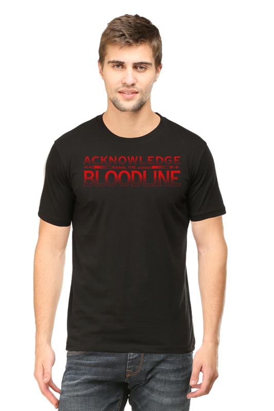 Men's Roman Reigns Acknowledge The Bloodline T-Shirt