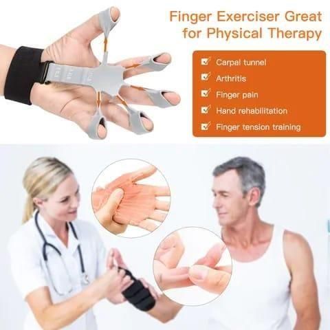 FINGER EXERCISER HAND STRENGTHENER(Pack Of 1)